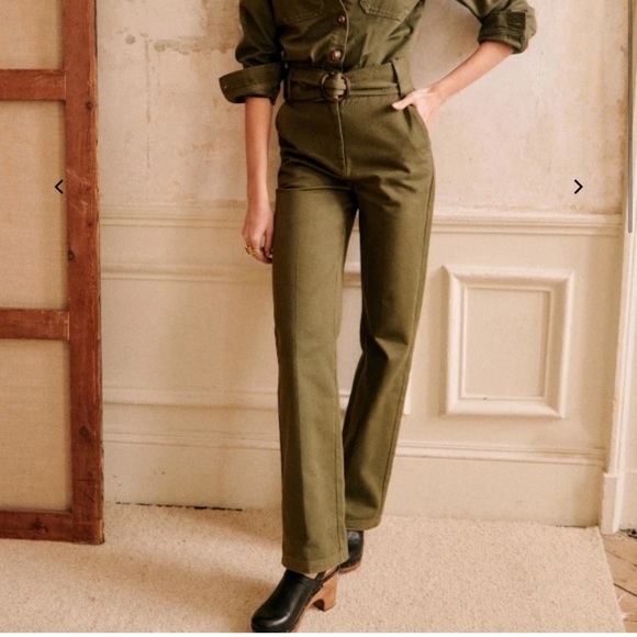 SOLD Sezane BROOKLYN JUMPSUIT - Picture 4 of 8